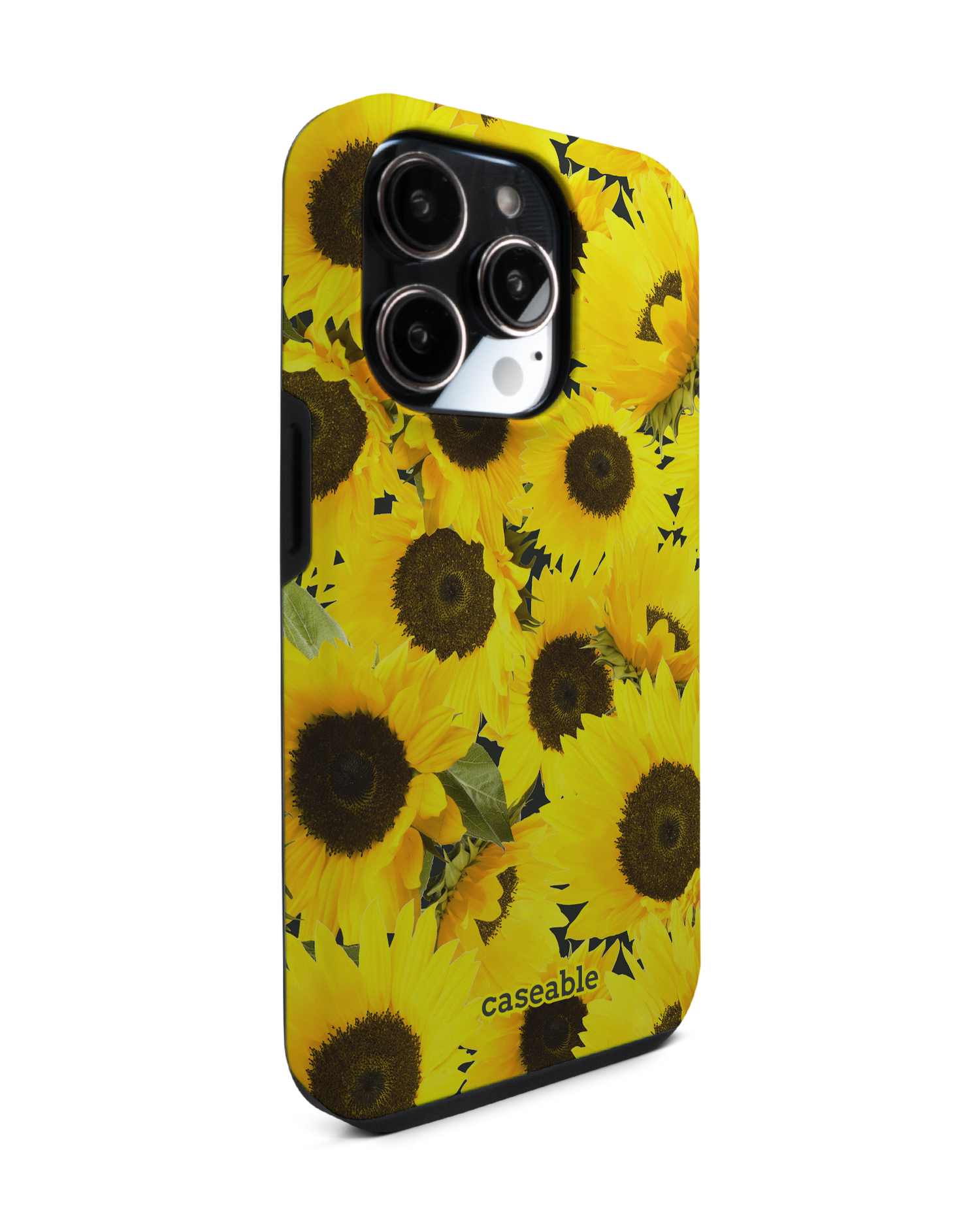 Sunflowers Premium Handyhülle für Apple iPhone 14 Pro: Seitenansicht links