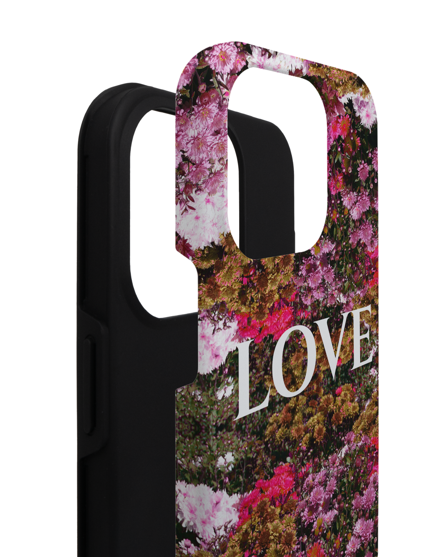 Luxe Love Premium Handyhülle für Apple iPhone 14 Pro besteht aus 2 Teilen