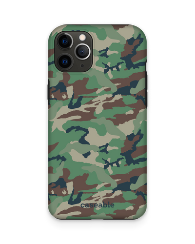 Green and Brown Camo Premium Handyhülle Apple iPhone 11 Pro