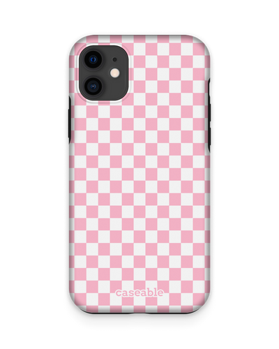 Pink Checkerboard Premium Handyhülle Apple iPhone 11
