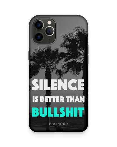 Silence is Better Premium Handyhülle Apple iPhone 11 Pro Max