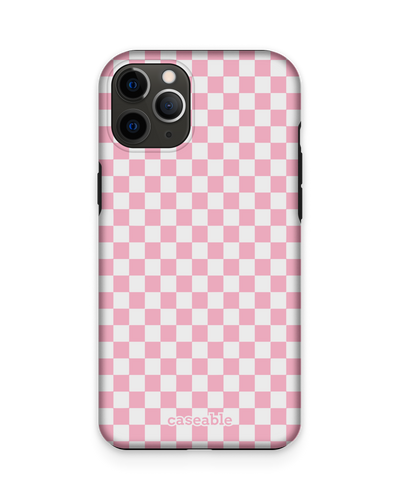 Pink Checkerboard Premium Handyhülle Apple iPhone 11 Pro Max
