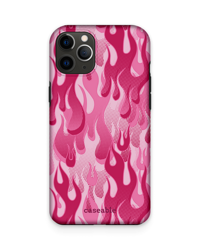 Pink Flames Premium Handyhülle Apple iPhone 11 Pro Max