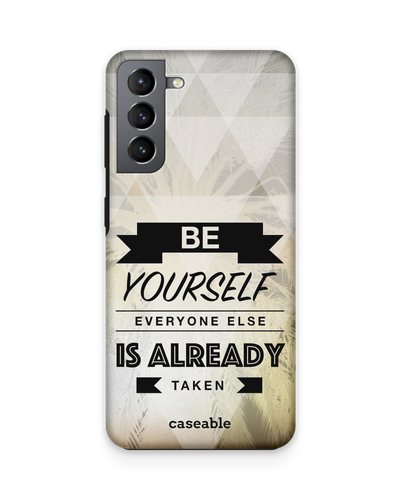 Be Yourself Premium Handyhülle Samsung Galaxy S21 Plus