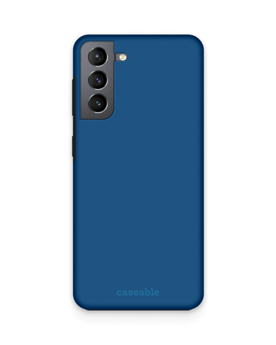 CLASSIC BLUE Premium Handyhülle Samsung Galaxy S21 Plus