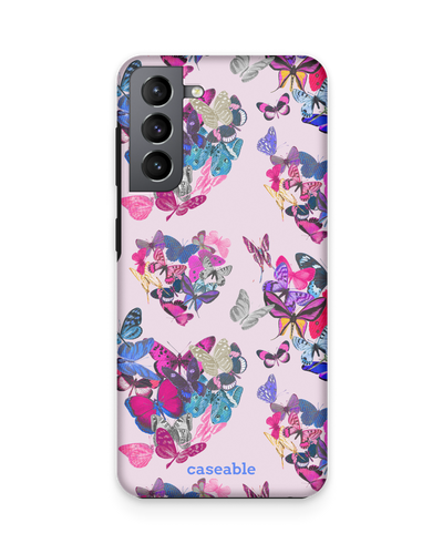 Butterfly Love Premium Handyhülle Samsung Galaxy S21 Plus