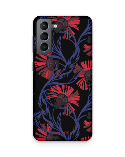 Midnight Floral Premium Handyhülle Samsung Galaxy S21 Plus