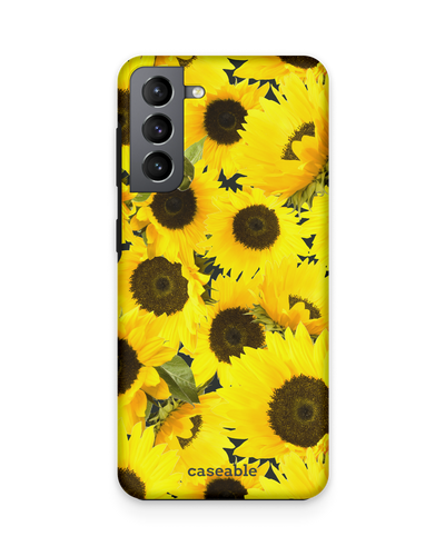 Sunflowers Premium Handyhülle Samsung Galaxy S21 Plus