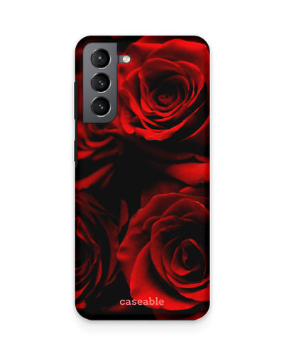 Red Roses Premium Handyhülle Samsung Galaxy S21 Plus