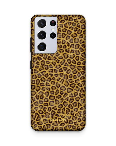 Leopard Skin Premium Handyhülle Samsung Galaxy S21 Ultra