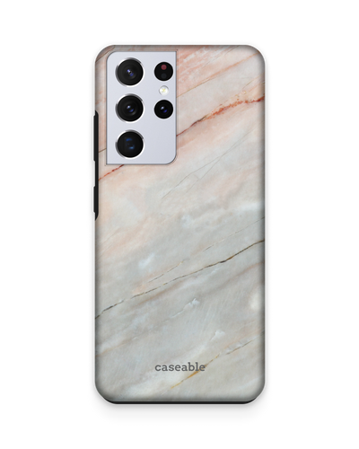 Mother of Pearl Marble Premium Handyhülle Samsung Galaxy S21 Ultra