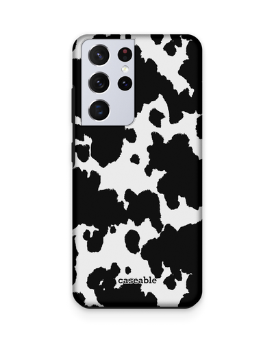 Cow Print Premium Handyhülle Samsung Galaxy S21 Ultra