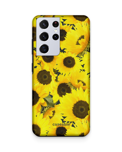 Sunflowers Premium Handyhülle Samsung Galaxy S21 Ultra