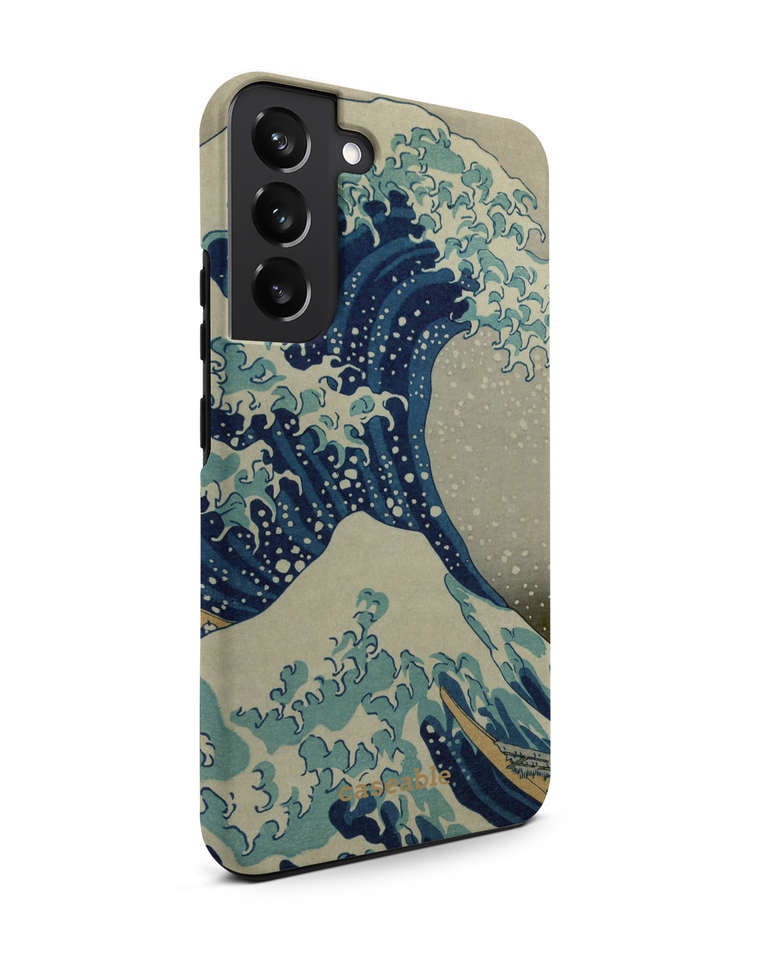 Great Wave Off Kanagawa By Hokusai Premium Handyhülle Samsung Galaxy S22 Plus 5G: Seitenansicht links