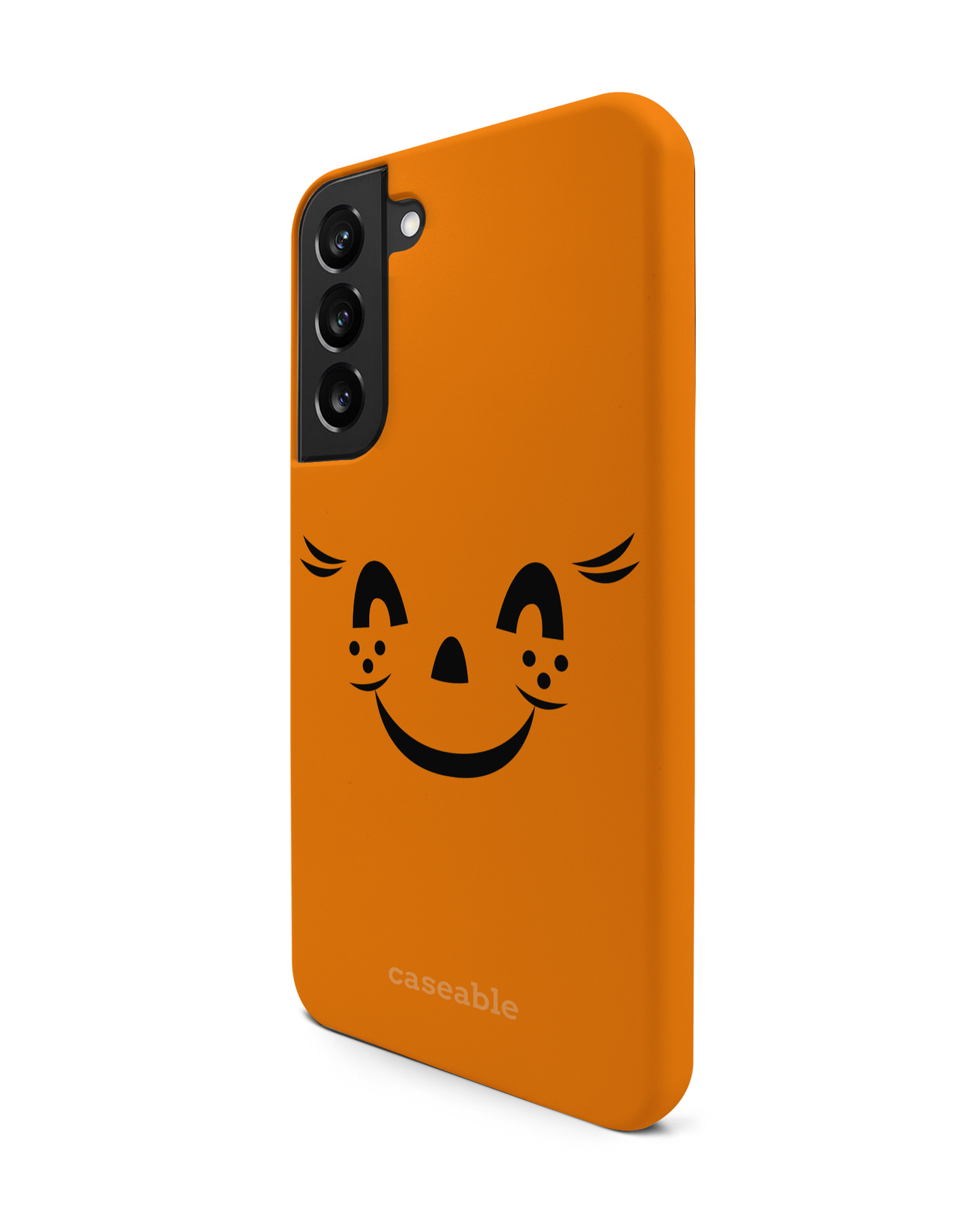 Pumpkin Smiles Premium Handyhülle Samsung Galaxy S22 Plus 5G
