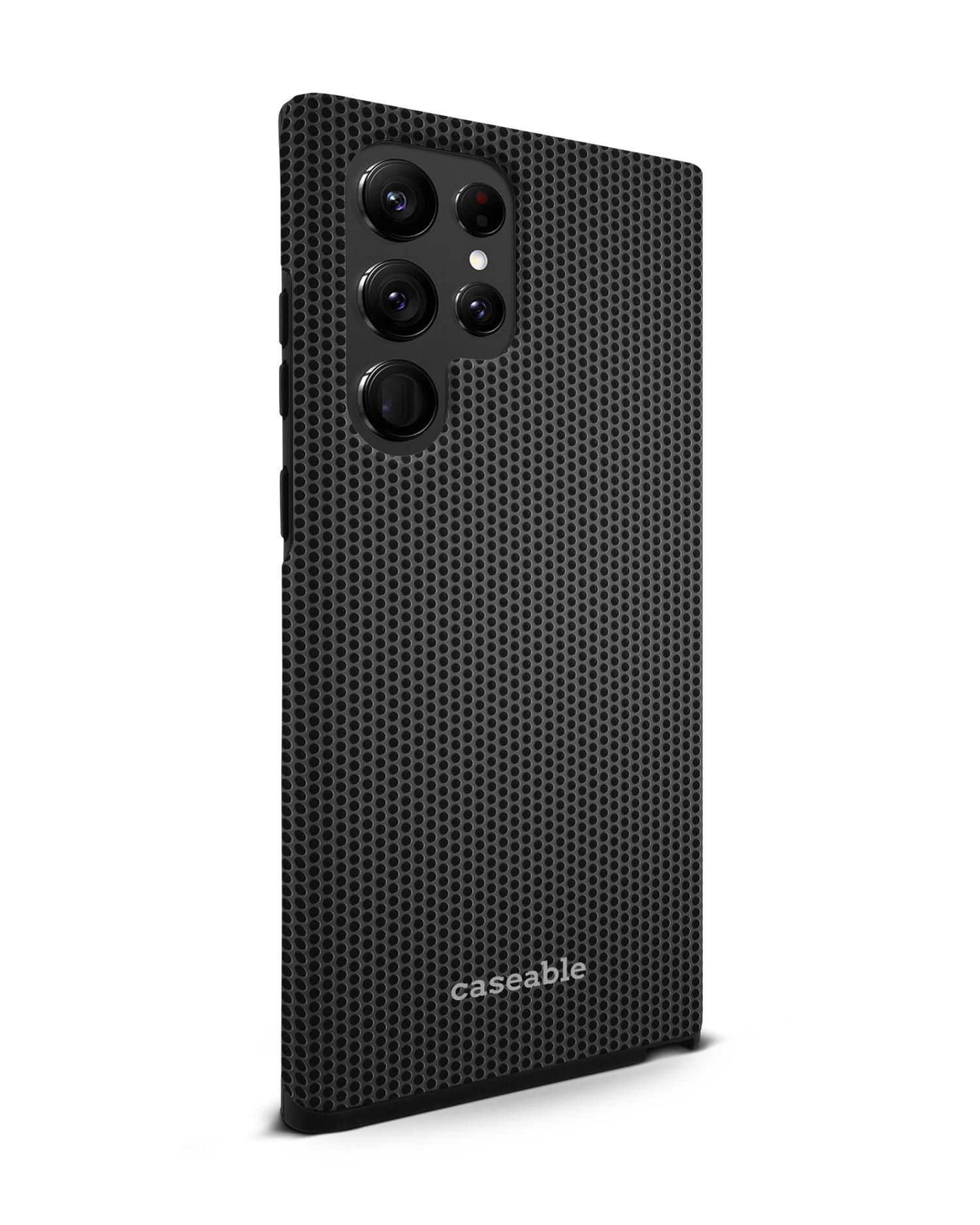 Carbon II Premium Handyhülle Samsung Galaxy S22 Ultra 5G: Seitenansicht links