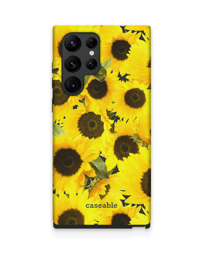 Sunflowers Premium Handyhülle Samsung Galaxy S22 Ultra 5G