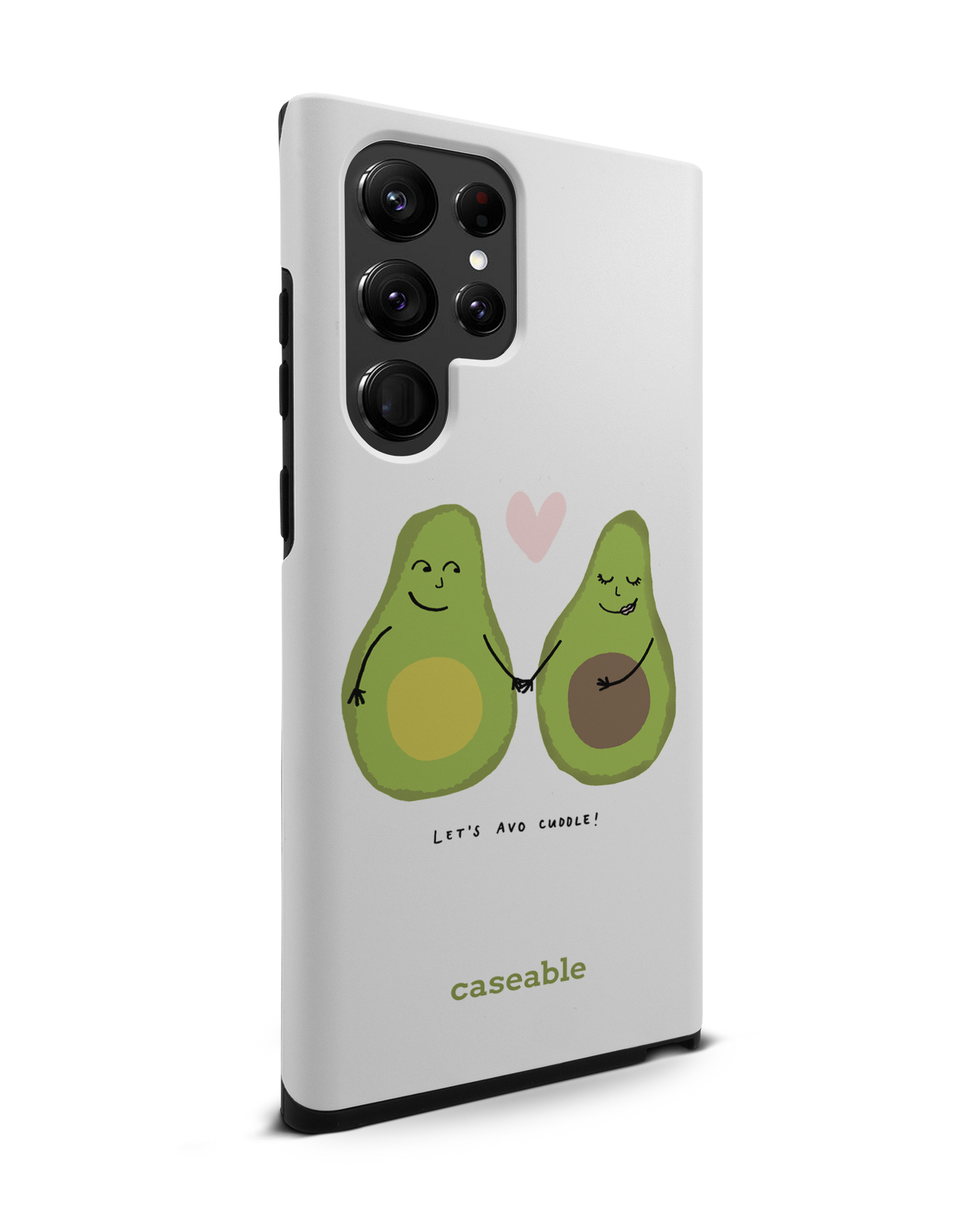 Avocado Premium Handyhülle Samsung Galaxy S22 Ultra 5G: Seitenansicht links