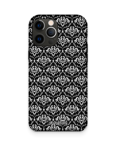 Black French Lillies Premium Handyhülle Apple iPhone 12 Pro Max