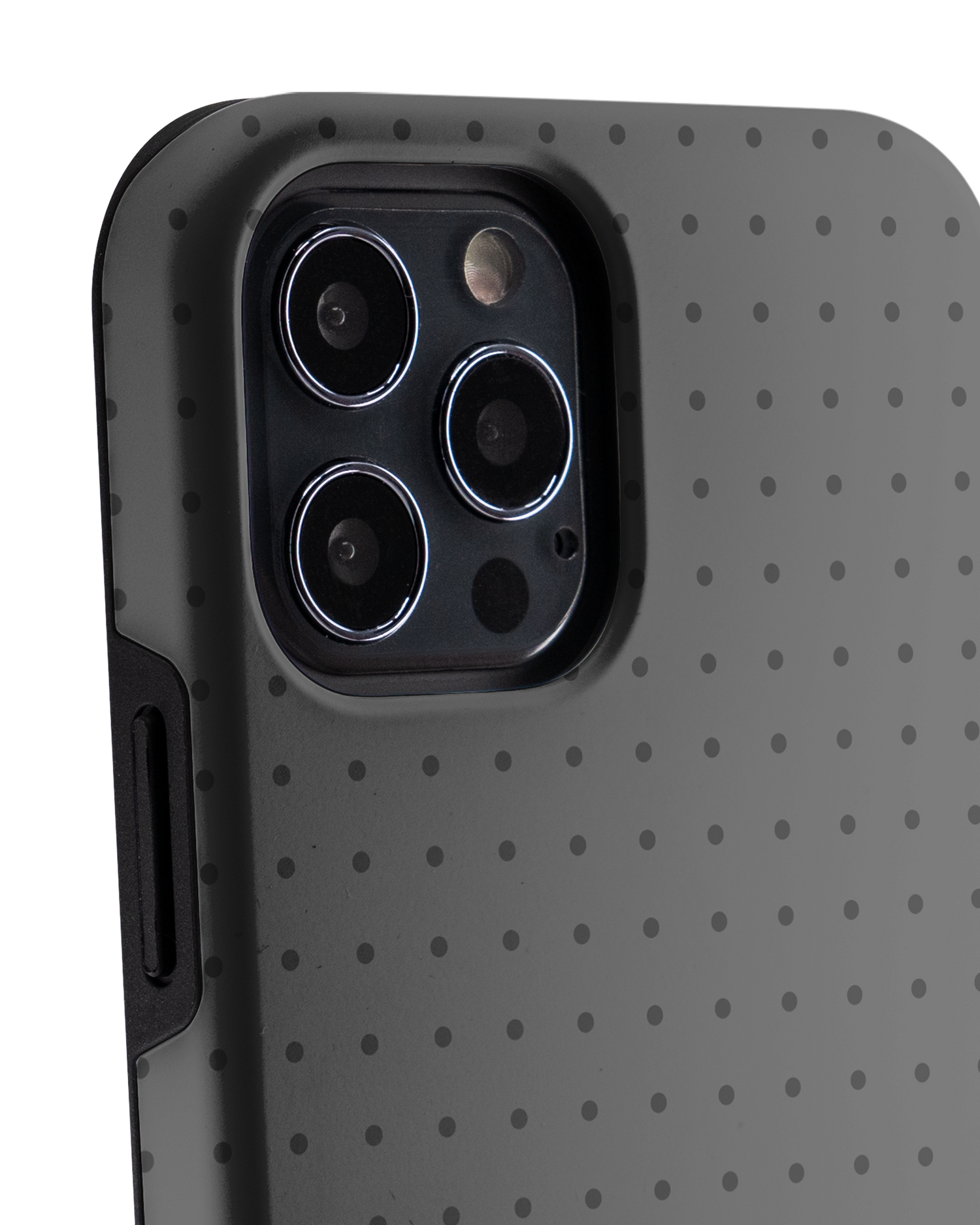 Dot Grid Grey Premium Handyhülle Apple iPhone 12 Pro Max: Detailansicht 1