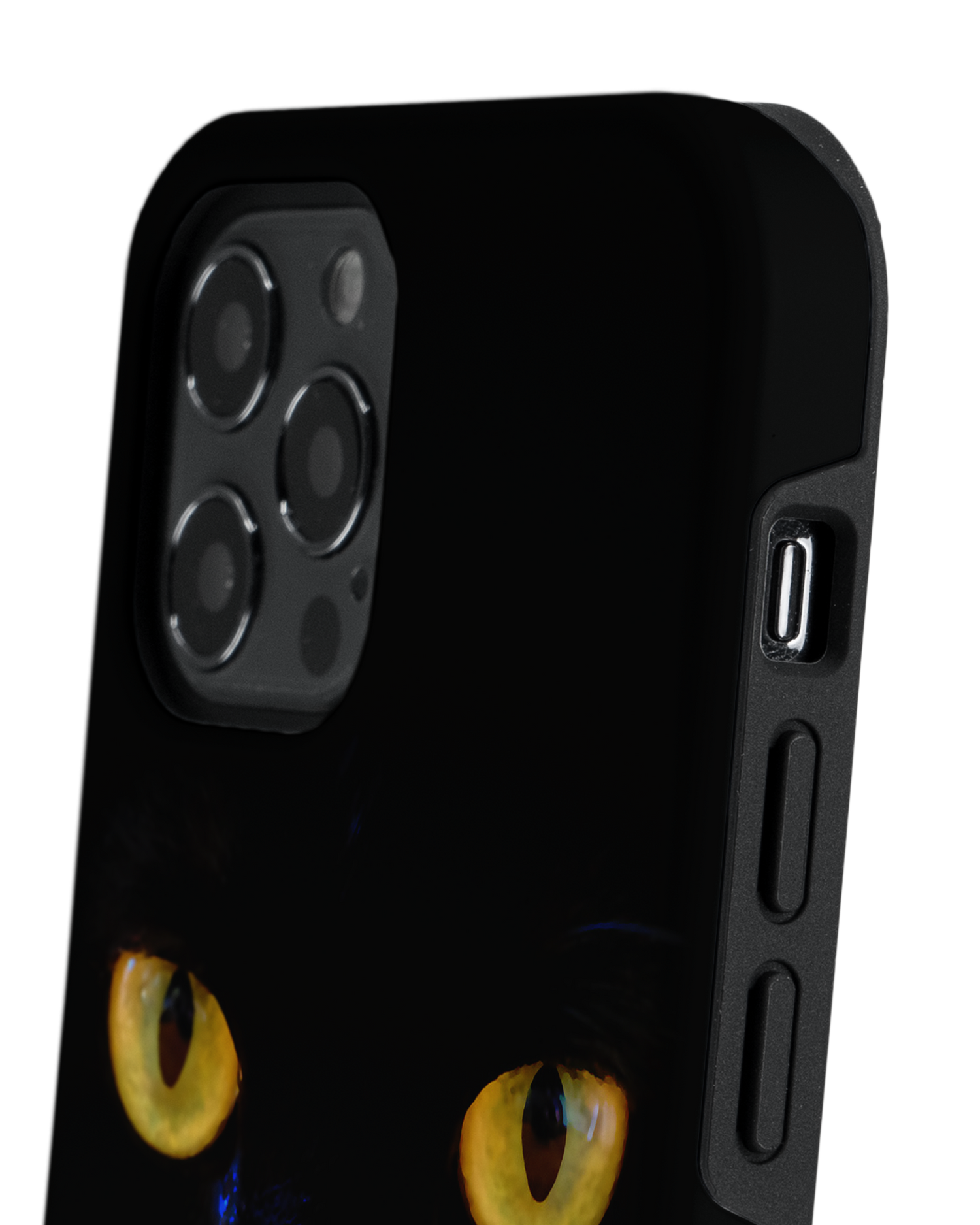 Black Cat Premium Handyhülle Apple iPhone 12 Pro Max: Detailansicht 2