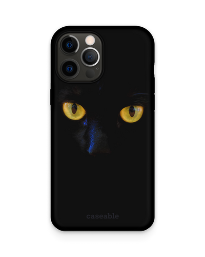 Black Cat Premium Handyhülle Apple iPhone 12 Pro Max