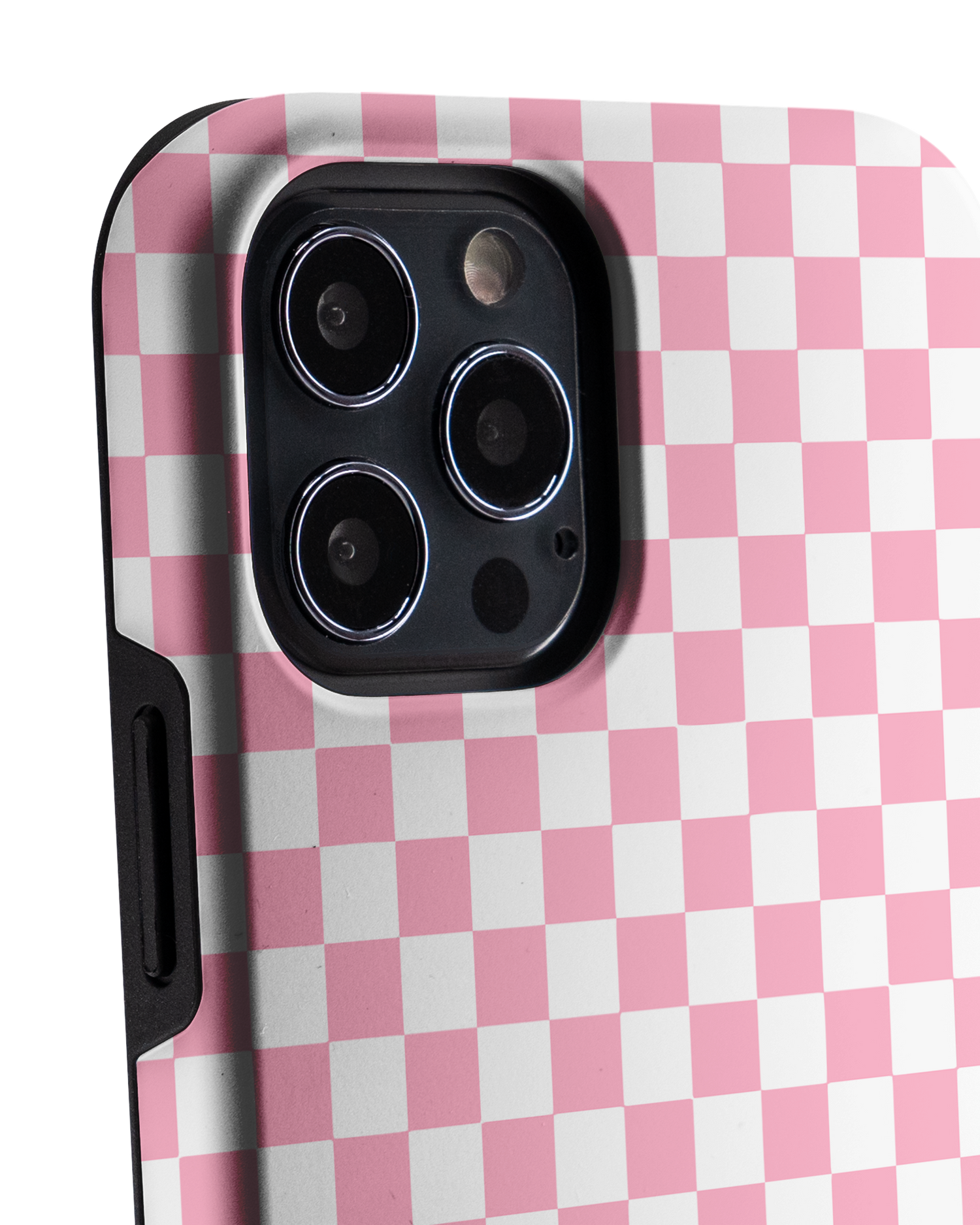 Pink Checkerboard Premium Handyhülle Apple iPhone 12 Pro Max