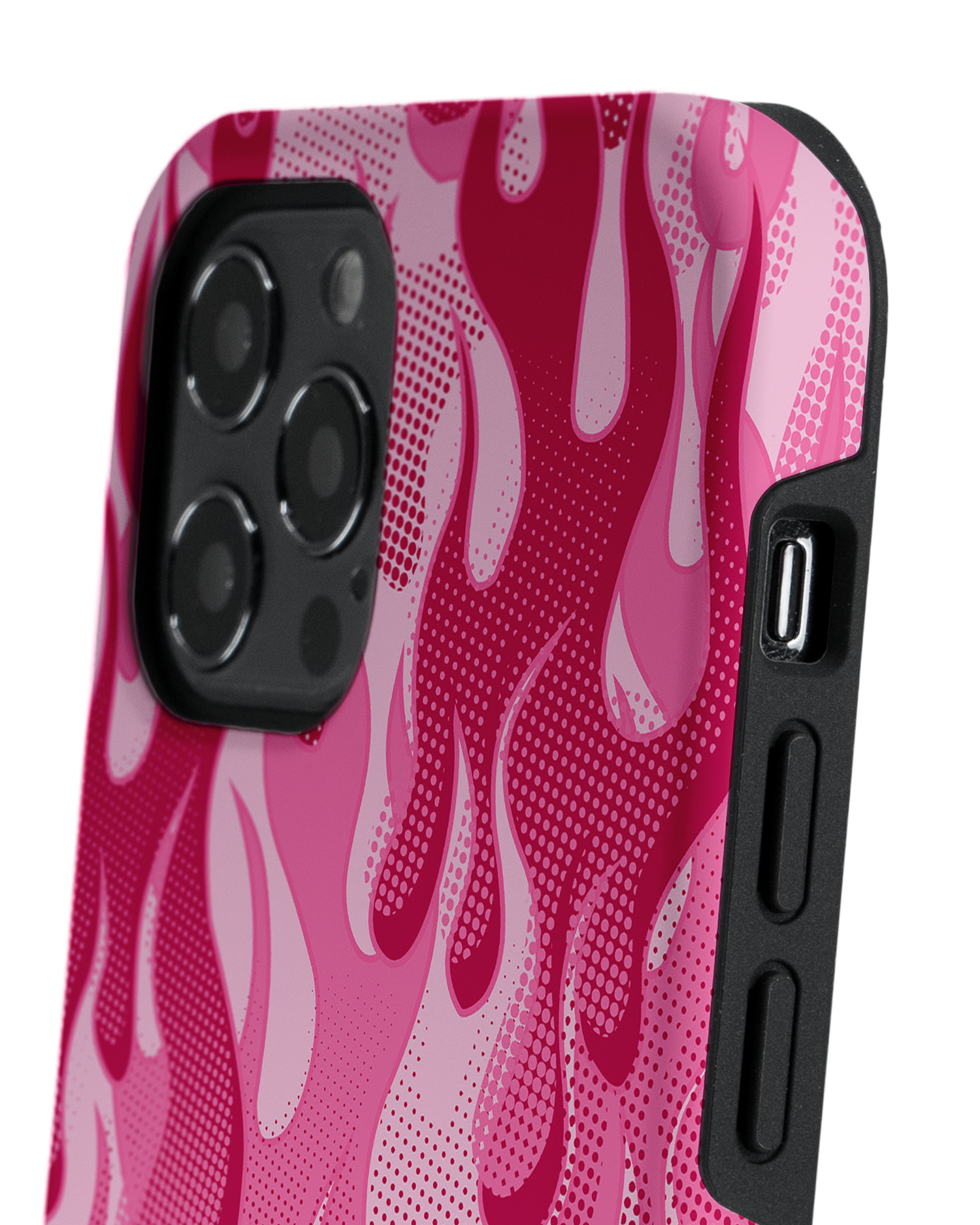 Pink Flames Premium Handyhülle Apple iPhone 12 Pro Max