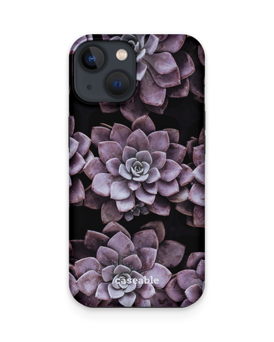 Purple Succulents Premium Handyhülle Apple iPhone 13 mini
