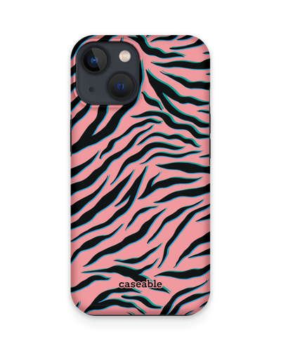Pink Zebra Premium Handyhülle Apple iPhone 13 mini