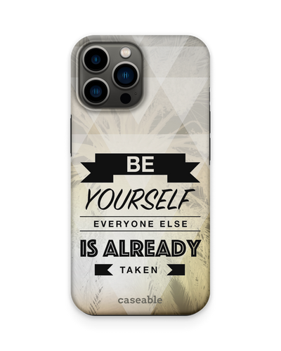 Be Yourself Premium Handyhülle Apple iPhone 13 Pro Max