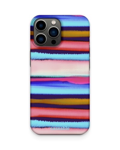 Watercolor Stripes Premium Handyhülle Apple iPhone 13 Pro Max
