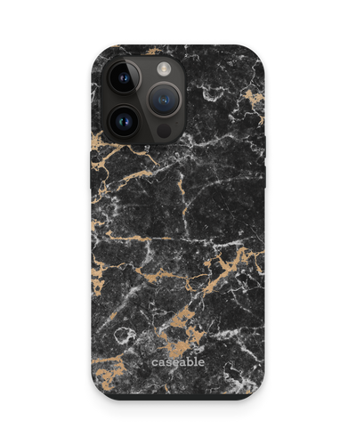 Marble and Gold Premium Handyhülle für Apple iPhone 14 Pro Max