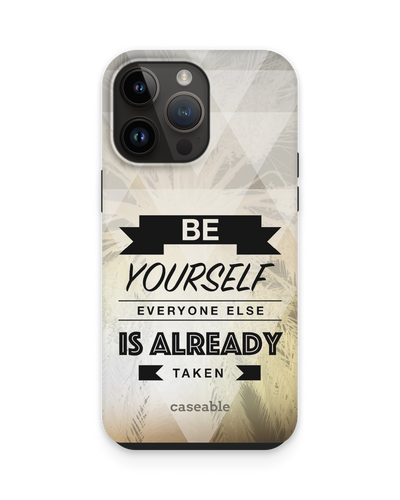 Be Yourself Premium Handyhülle für Apple iPhone 14 Pro Max