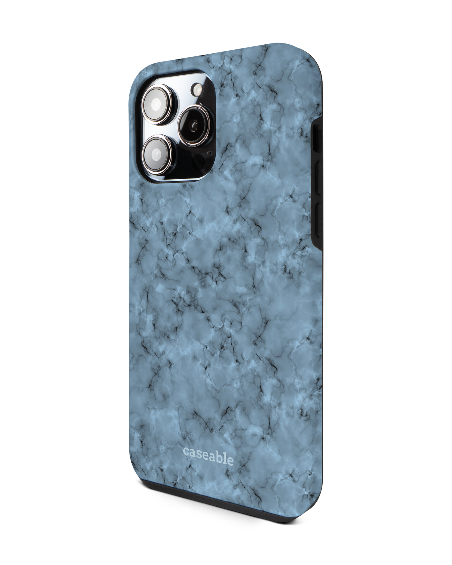 Blue Marble Premium Handyhülle für Apple iPhone 14 Pro Max: Seitenansicht rechts