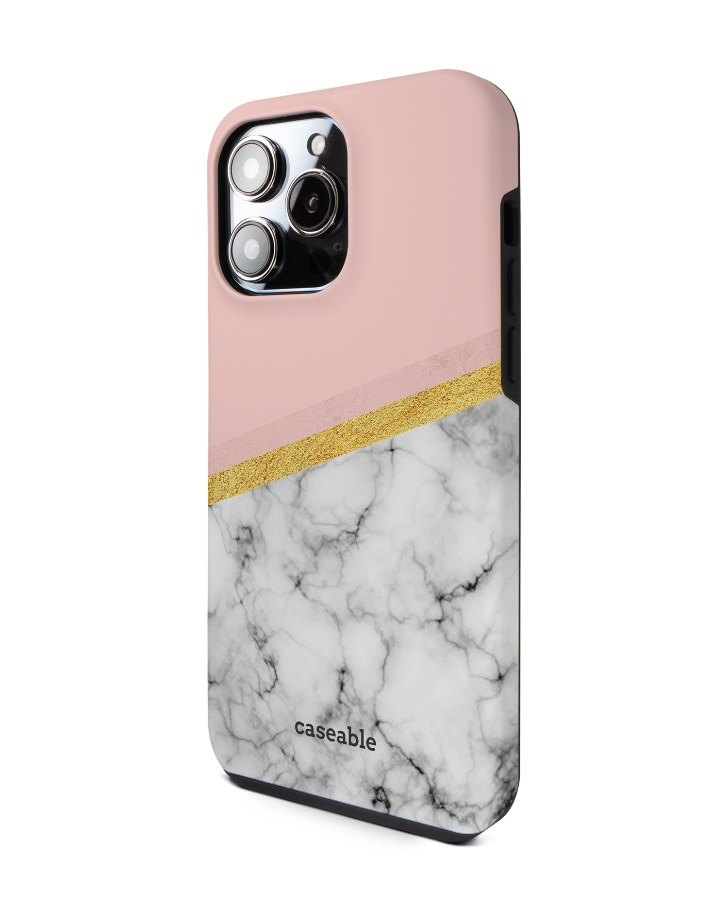 Marble Slice Premium Handyhülle für Apple iPhone 14 Pro Max: Seitenansicht rechts