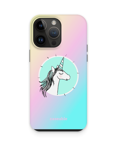 Happiness Unicorn Premium Handyhülle für Apple iPhone 14 Pro Max
