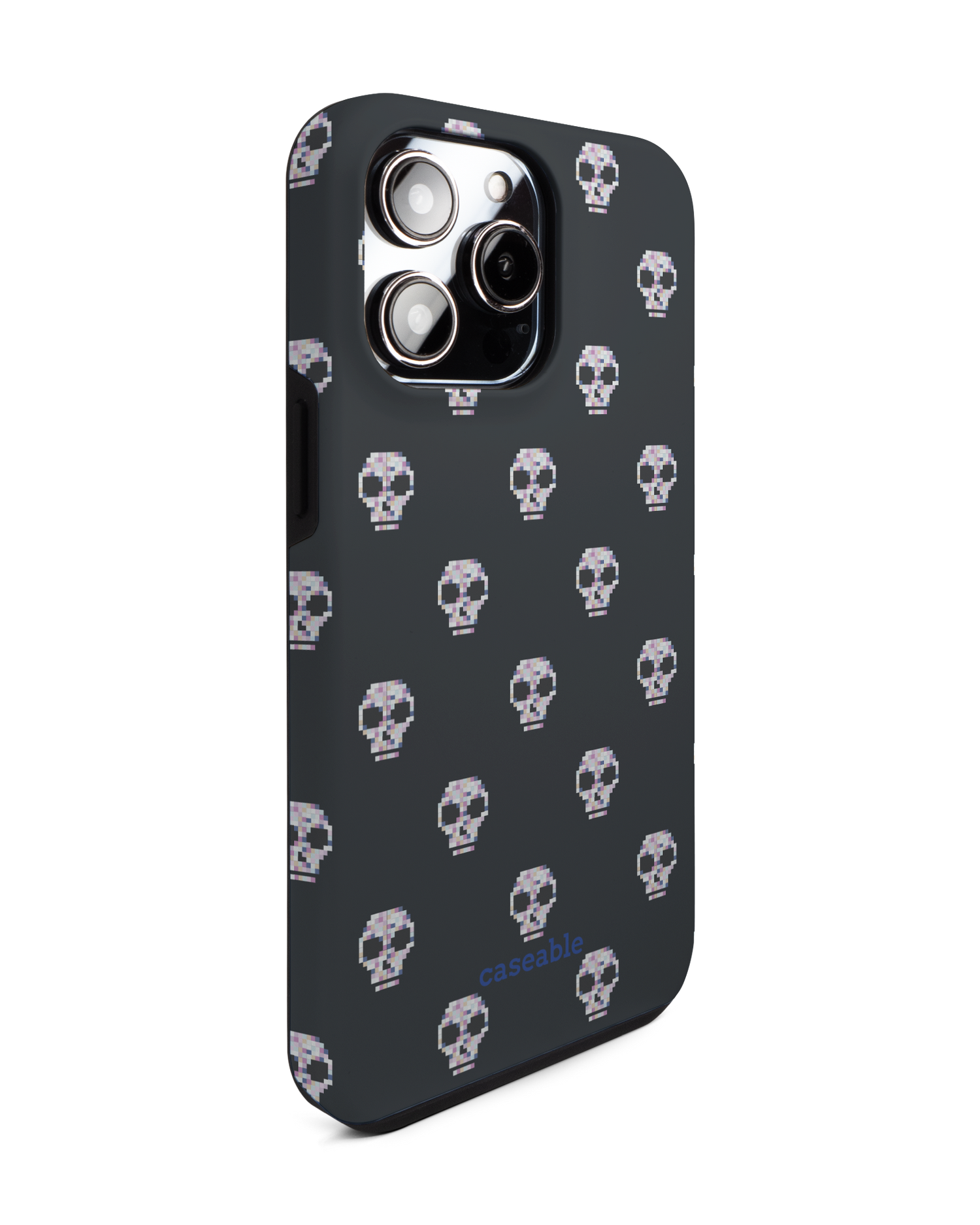 Digital Skulls Premium Handyhülle für Apple iPhone 14 Pro Max: Seitenansicht links