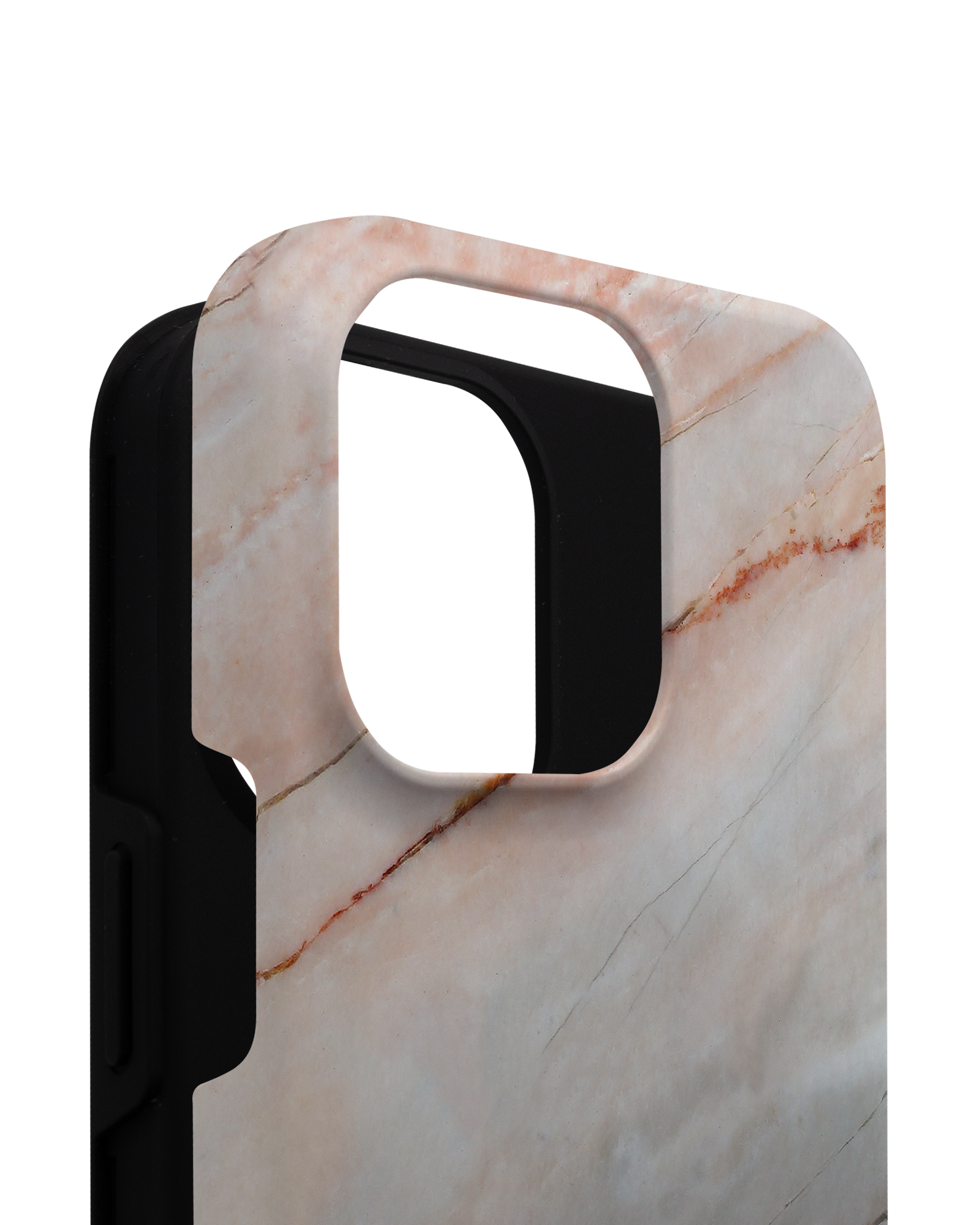 Mother of Pearl Marble Premium Handyhülle für Apple iPhone 14 Pro Max besteht aus 2 Teilen