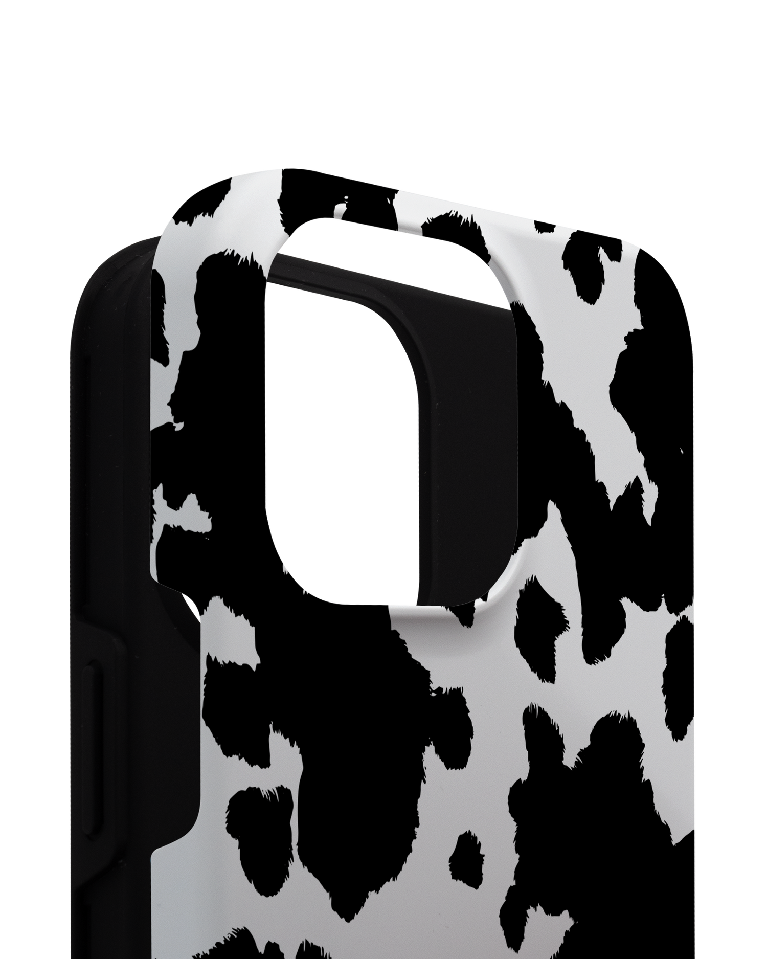 Cow Print Premium Handyhülle für Apple iPhone 14 Pro Max besteht aus 2 Teilen