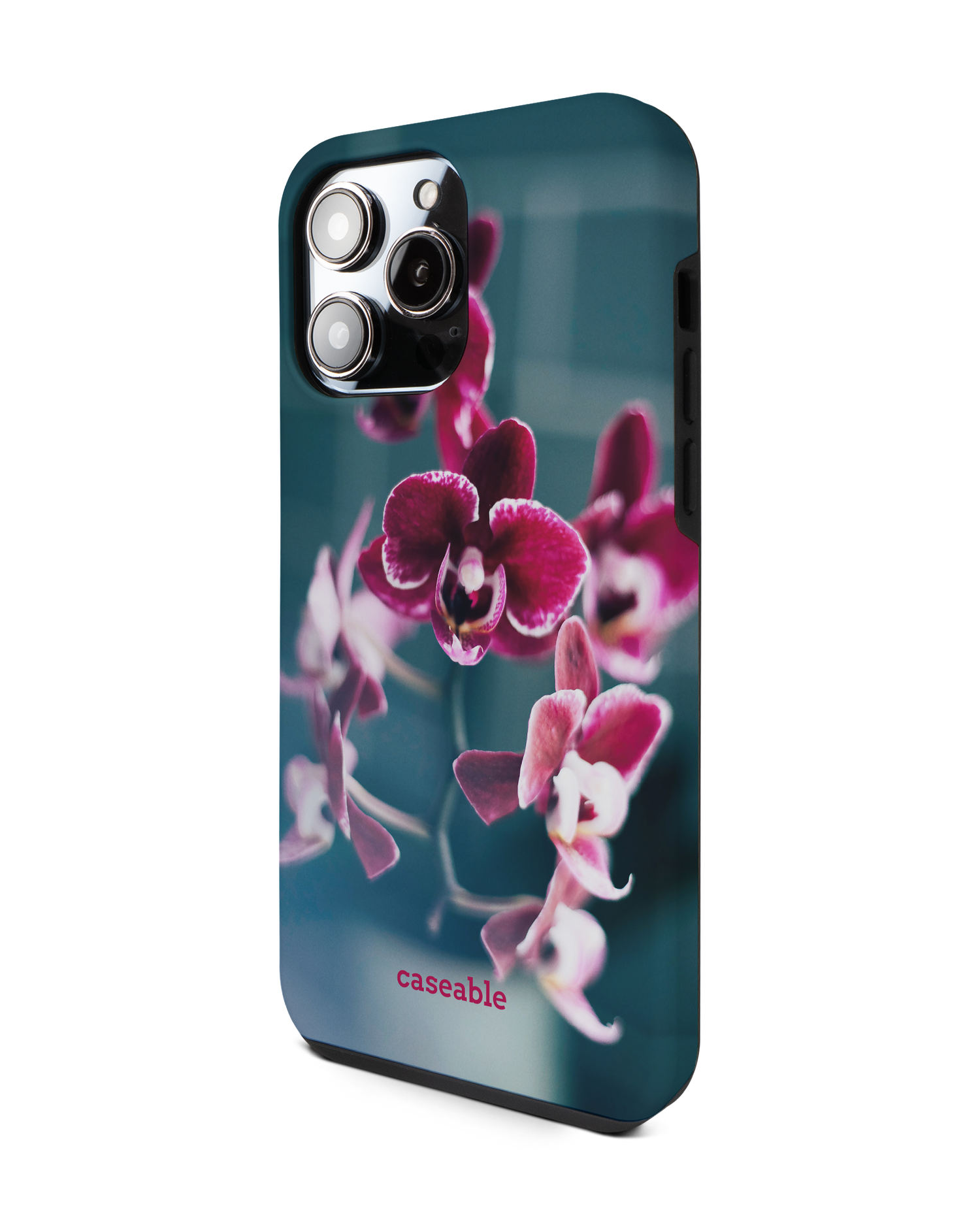 Orchid Premium Handyhülle für Apple iPhone 14 Pro Max: Seitenansicht rechts
