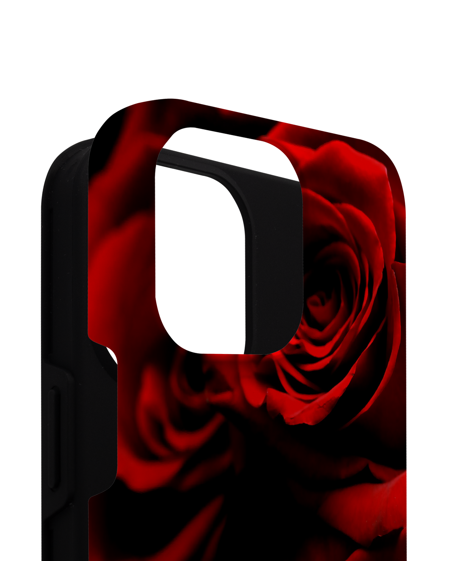 Red Roses Premium Handyhülle für Apple iPhone 14 Pro Max besteht aus 2 Teilen