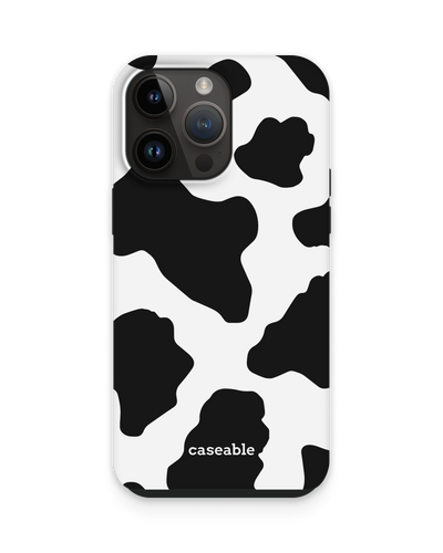 Cow Print 2 Premium Handyhülle für Apple iPhone 14 Pro Max