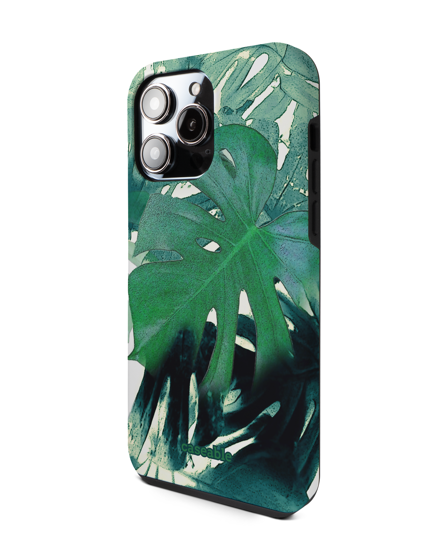Saturated Plants Premium Handyhülle für Apple iPhone 14 Pro Max: Seitenansicht rechts