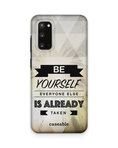 Be Yourself Premium Handyhülle Samsung Galaxy S20