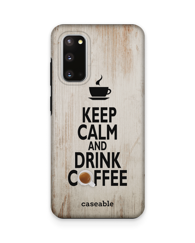Drink Coffee Premium Handyhülle Samsung Galaxy S20
