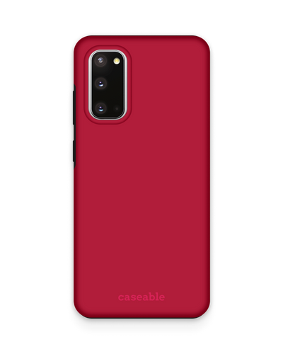 RED Premium Handyhülle Samsung Galaxy S20