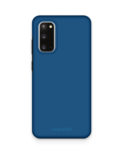 CLASSIC BLUE Premium Handyhülle Samsung Galaxy S20