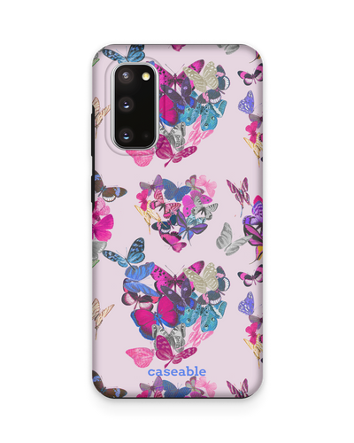 Butterfly Love Premium Handyhülle Samsung Galaxy S20
