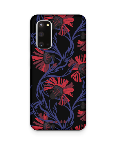 Midnight Floral Premium Handyhülle Samsung Galaxy S20